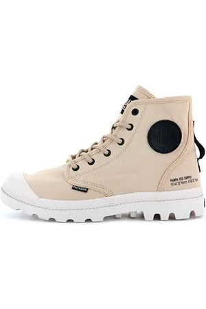 Palladium Pampa Hi Htg Supply, Stivali Sneaker Unisex - Adulto, Beige (356), 36 EU