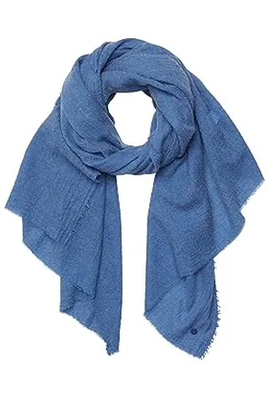 ESPRIT 083EA1Q308 Sciarpa Pesante, 430/blu, Taglia Unica Donna