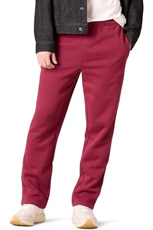 Amazon Pantaloni Sportivi in Pile con Fondo Aperto (Disponibili in Taglie Extra Forti) Uomo, , M