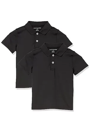 Amazon Polo Sportive da Allenamento Bambini e Ragazzi, Pacco da 2, , 5 Anni