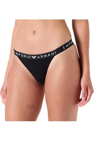 Emporio Armani Iconic Logoband Brasilian Half Slip, , S Women