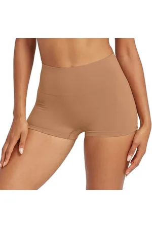 Spanx Boyshort, Mutandine Modellanti Donna, Beige (Naked3.0), XS