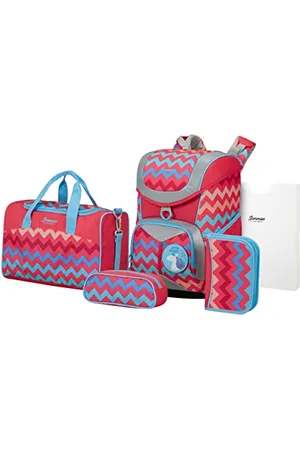 Samsonite Sammies Ergofit - Set per la scuola da 4 pezzi, (Pony Magic)