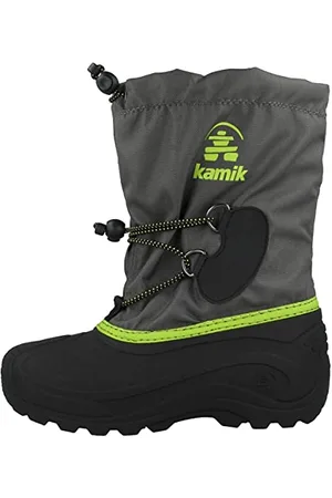 Kamik Southpole4, Stivali da Neve Unisex-Bambini, Grigio (Charcoal Cha), 25 EU