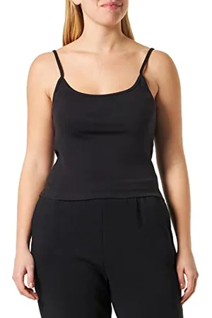 Champion Rochester 1919- Logo Cotton Lycra 2x2 Rib Slim Canottiera da Donna, , M