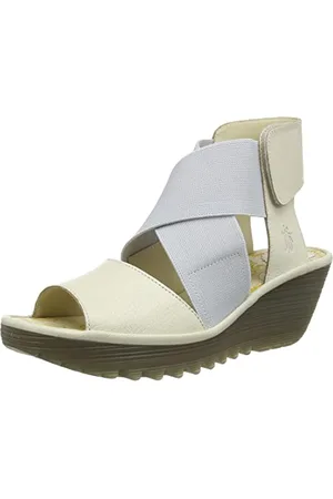 Fly London Yuba385fly, Sandali con Zeppa Donna, , 38 EU