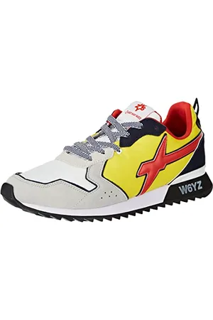 W6YZ Jet-m., Scarpe da ginnastica Uomo, Grey Yellow, 41 EU