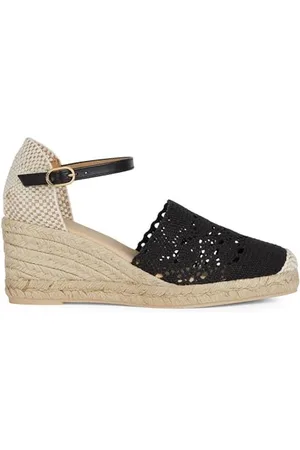 Geox D Gelsa Low B, Sandali con Zeppa Donna, , 37 EU