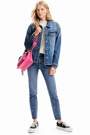 Desigual Denim_viena Pantaloni Casual, , 48 Donna