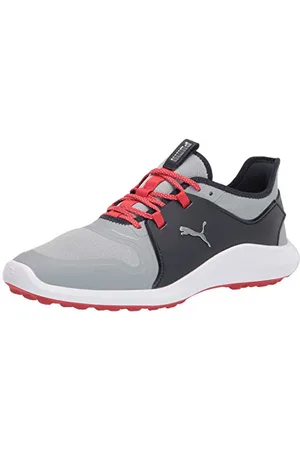PUMA Ignite Fasten8, Scarpe da Golf Uomo, Multicolore (Cava Blazer Argento Navy), 40.5 EU