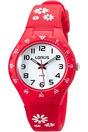 Lorus Orologio Analogueico Quarzo Bambina con Cinturino in Silicone RRX57GX9
