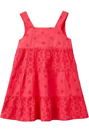 Benetton Vestito 4ZRLGV01P, , 116 cm Bambina