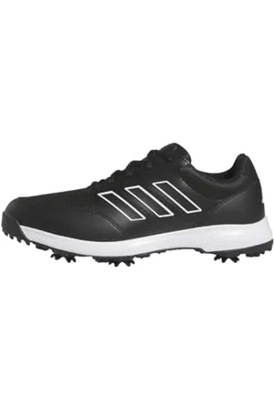 adidas Tech Response 3.0 Wide Golf Shoes, Scarpe Uomo, Core Black/Core Black/Cloud White, 44 EU