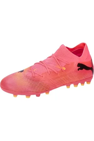 PUMA Future 7 Match Mg Jr, Soccer Shoe Unisex - Bambini e ragazzi, Sunset Glow Black Sun Stream, 28 EU