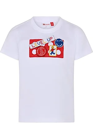 LEGO Wear Wear T-Shirt mit Batches, , 5 Anni Unisex-Adulto