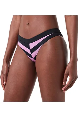 PUMA Swimwear Heritage Stripe Brazilian Slip Bikini, , X-Small da Donna