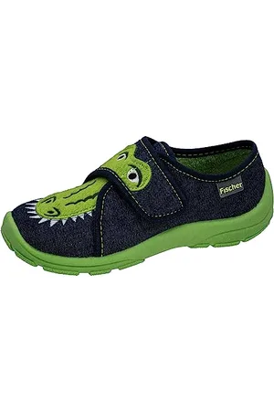 Fischer Danny, Pantofole, Blu-Verde, 25 EU
