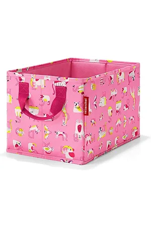 Reisenthel Storagebox kids abc friends pink Beauty Case, 34 cm, 18 liters, (Abc Pink)