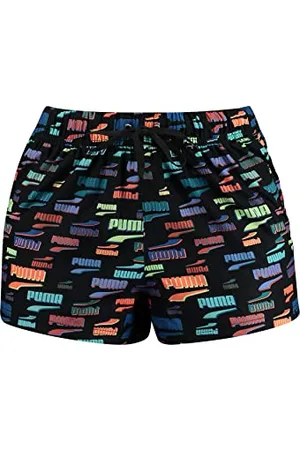 PUMA Shorts Pantaloncini, (Black Combo), S Donna