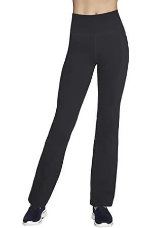 Skechers Go Walk Evolution II Flare Pant, Pantaloni Tuta Donna Donna, Black