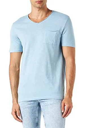 Koton Maglietta Basic a Maniche Corte con Scollo a V T-Shirt, (624), M Uomo