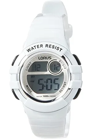 Lorus Orologio Cronografo Digitale Unisex con Cinturino in PU R2383HX9