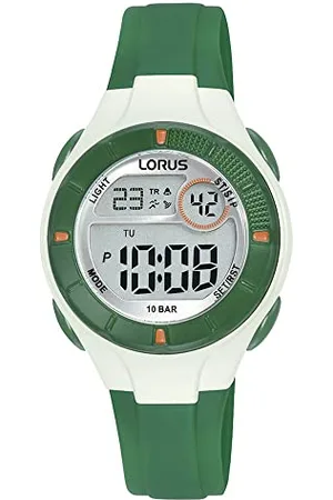 Lorus Orologio digitale al quarzo per bambini con cinturino in silicone, - R2343PX9