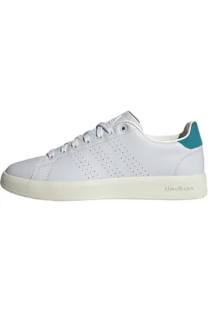 adidas Advantage Premium Leather Shoes, Scarpe Uomo, Dash Grey/Dash Grey/Arctic Fusion, 40 2/3 EU