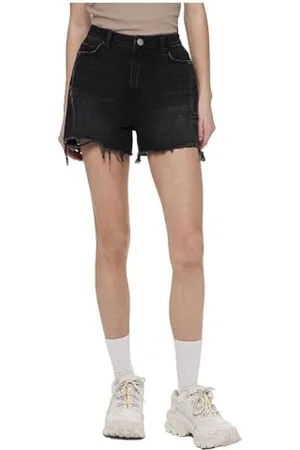 Pieces® PCSUMMER HW DEST BLC Shorts Noos Pantaloncini, , M Donna