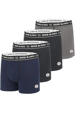 Serge Blanco Boxer SER/1BCX4/C Pantaloncino, , XXL Uomo