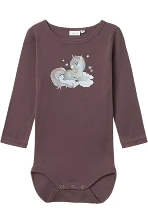 NAME IT Nmfwillitus Wool LS Body Maniche Lunghe, , 92 Bambine e Ragazze