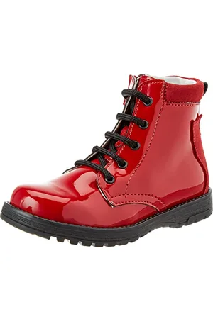 Primigi Play Casual PCA 29107, Stivali Bambina, Red, 22 EU