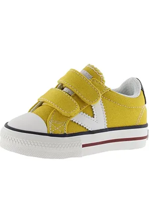 victoria Sneaker Unisex Tribu Tela & Logo A Contrasto & Strappo 1065163 per Bambini 25