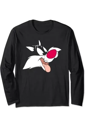LOONEY TUNES Sylvester Face Maglia a Manica