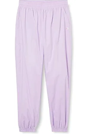 Champion Legacy American Classics Cotton Stretch Popeline High Waist Relaxed Elastic Cuff Pantaloni da Tuta, , XS Donna