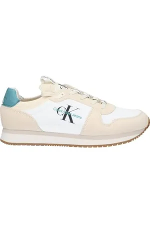 Calvin Klein Jeans Runner Sock Laceup NY-Lth Ym0ym00553, Sneaker da Corsa Uomo, , 44.5 EU