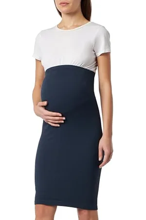 Noppies Ema Seamless Rib Skirt OTB Gonna, Night-N146, X Small Donna
