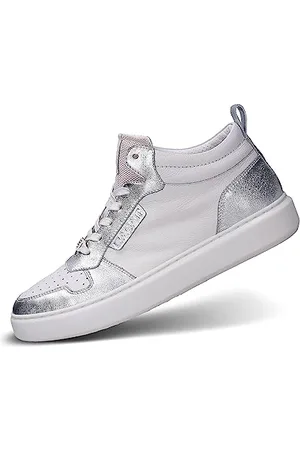 Bagatt TT. D33-ADG34, Scarpe da Ginnastica Donna, Argento/Bianco, 39 EU