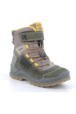 Primigi Hans GTX, Stivali da Neve Uomo, Verde-Beige, 36 EU