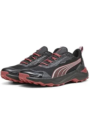 PUMA Obstruct Profoam Bold WTR, Scarpe per Jogging su Strada Unisex-Adulto, Nero Astro Rosso Bianco, 44 EU