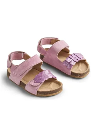 WHEAT Zehenfreie Kork-Sandale Clara-Unisex-Echtes Leder, Scarpe per Chi Inizia a Camminare Bambini, , 33 EU