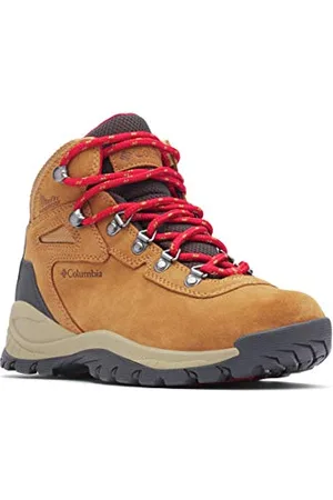 Columbia Newton Ridge Plus Waterproof Amped, Stivali per avventurieri Donna, Elk Mountain Red, 40 EU Larga