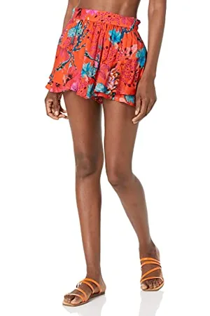 Desigual Short_Alondra Copricostume, Colore: Arancione, M Donna