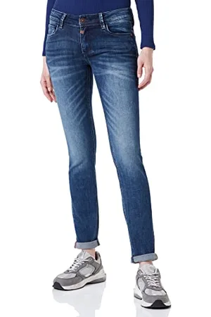 Timezone Tight Aleenatz Jeans Skinny, (Brilliant Royal Wash 3417), W26/L30 (Taglia Produttore: 26/30) Donna