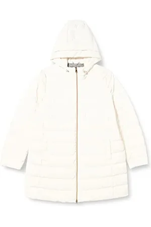 Geox W Myluse Imbottitura in Piuma, Cloud White, 44 Donna
