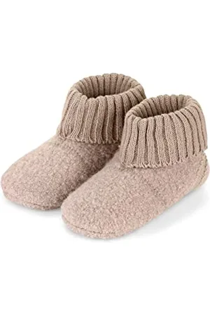 Sterntaler Pantofole a Tinta Unita, Unisex-Bambini, , 18 EU