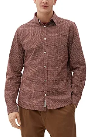 QS by s.Oliver Camicia a Maniche Lunghe 2127455, , S Uomo