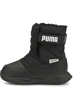 PUMA Nieve Boot WTR AC Inf, Scarpe da Ginnastica Unisex-Bimbi 0-24, Rosa Black White, 25 EU