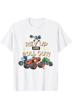 Blaze And the Monster Machines Rev Up And Roll Out! Maglietta