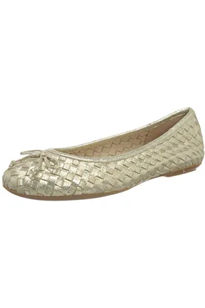 Geox D Palmaria A, Ballerine Donna, Oro (Gold), 38.5 EU